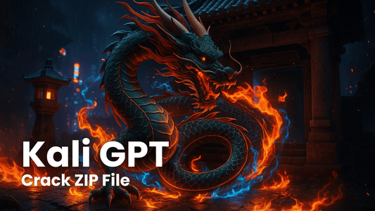 Crack zip file with Kali GPT and zip2john